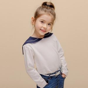 [아이러브제이] A.아소토 세일러 카라 티 JWSTO83