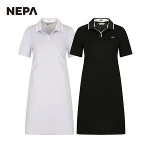 네파 여성 오픈넥 폴로 반팔 원피스 (레귤러핏) 7J45249