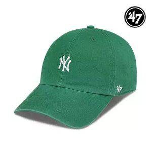 47브랜드 뉴욕 양키스 NY 스몰 로고 MLB 엠엘비 볼캡 야구 모자 켈리 그린 B-BSRNR17G