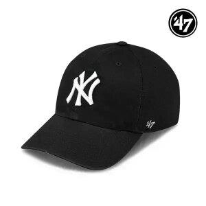 47브랜드 뉴욕 양키스 NY 빅로고 MLB 엠엘비 볼캡 야구 모자 블랙 B-RGW17GWS-BKM