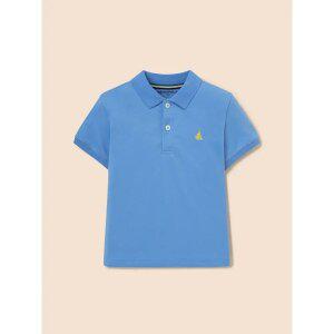 [BEANPOLE KIDS] [Essential] 피케 카라 반소매 티셔츠 - 블루 (BI6242UE3P)