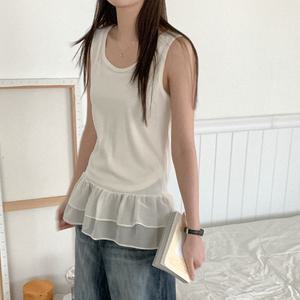 피즈리 레이어드 프릴 나시