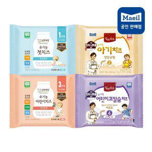 매일유업 프리미엄 상하목장 유기농치즈/ 상하치즈 1~4단계 80매