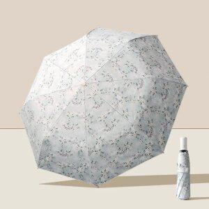 자외선차단 양산 겸용 우산 여성 초경량 미니 3단 자동 우양산 암막 양우산 UV 휴대용