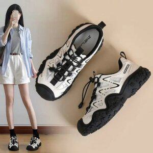 어글리슈즈 트레킹 운동화 여성 여름 키높이 스니커즈 데일리 캐주얼 러닝화