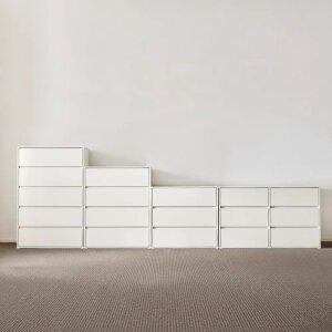 동서가구 블록 화이트 모던 전도방지 위한 속깊은 광폭 서랍장 모음 DF927874