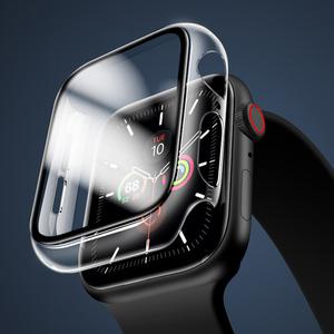 최신 애플워치 케이스 9H 강화유리 컬러 / 애플워치 보호