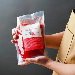자일로스로 건강한 청년수제과일청 생 딸기청 1kg