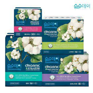 순수데이 오가닉 생리대 5팩