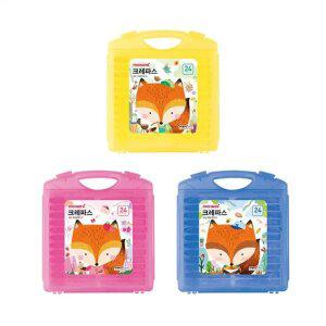 24색 모나미 모니주 크레파스 크레용 미술 용품 그림그리기 채색 색칠 공부 놀이