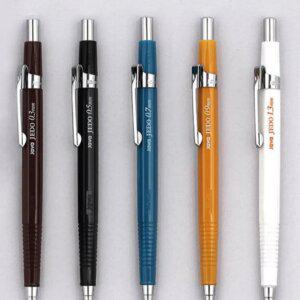 6각 제도 샤프 1타 12자루 세트 0.3/0.5/0.7/0.9/1.3mm 샤프 펜 연필