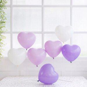 꾸미벌룬 하트 풍선 파스텔 홈파티 데코 이벤트 장식 세트