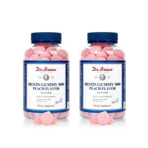 닥터브라이언 비오틴 5000 복숭아맛 100구미, 2개