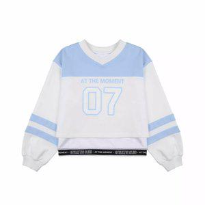 [애플핑크] 배색 럭비 맨투맨+나시 세트 APK8T110GST_TB