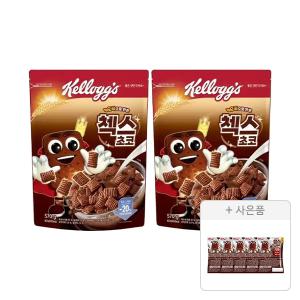 켈로그 오곡 첵스초코 570g, 2개 + 증정(첵스초코 쿠키앤크림 30g, 5개)