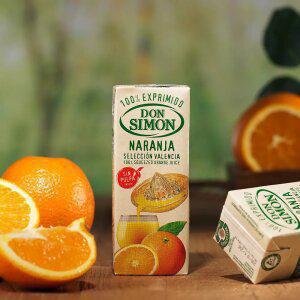 [T쇼페] 돈시몬 100% NFC 착즙주스 오렌지 200ml x 15팩