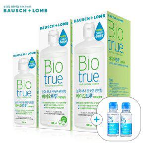[클리어런스] 바슈롬 바이오트루 렌즈세척액 500ml x2개 (+120ml+60ml x2개) (소비기한