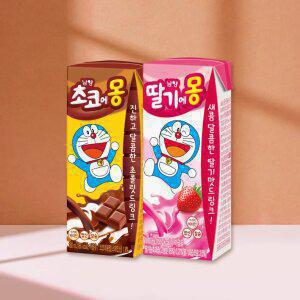 [T쇼페] 남양 초코에몽 시리즈 / 초코에몽 딸기에몽 190ml 24팩