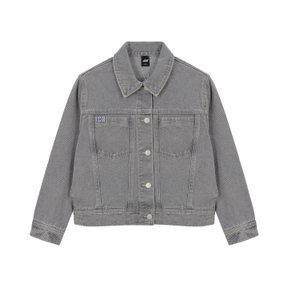 [JCB주니어] 크롭 그레이 데님자켓 JBF0T141GSC_CG
