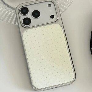 최신 귀여운 아이폰 케이스 미니 도트 패턴 에폭시 / 핸드폰케이스 17 16 15 에어 프로