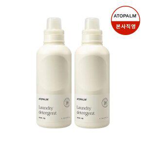 [사야&하루PICK!] 아토팜 세탁세제 1000ml *2개+[증정]섬유유연제 리필1L(프리지아코튼