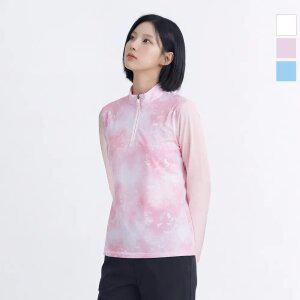 웨스트우드 여성 클라우드 프린트 긴팔 집티_WO2WCTS330