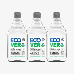 에코버 제로 저자극 주방세제 무향 450ml 3개세트