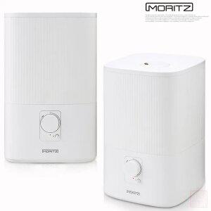 모리츠 4L 대용량 복합식가습기 초음파 가열식 가습기 360도 회전식 노즐 상부급수 사