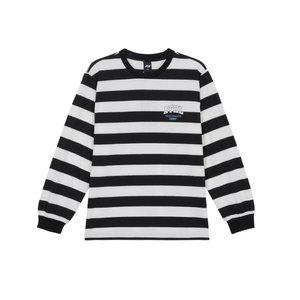 [JCB주니어] 선염스트라이프 심플 티셔츠 JBK8T112BSB_BK