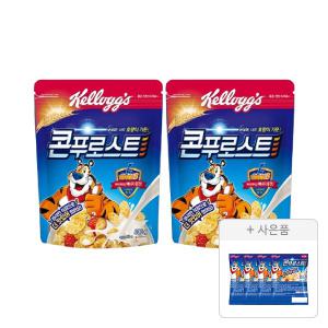 켈로그 콘푸로스트 600g, 2개 + 증정(콘푸로스트 30g, 4개)