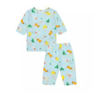 [팬콧키즈] 믹스 팝덕 인견 7부내의(BABY BLUE)