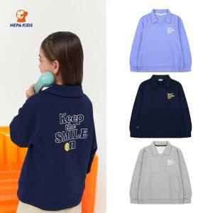 NEPA KIDS 네파키즈 로얄 카라 맨투맨 티셔츠 KJE5305