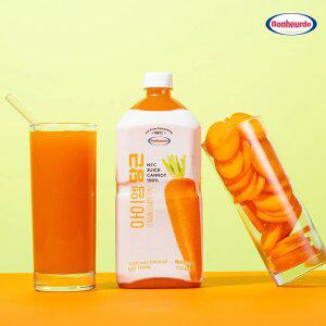 [100% NFC 착즙] 보넬드 아이엠 당근 주스 즙 1L 3개