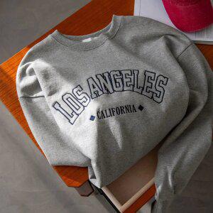 (안나앤플러스) 엔젤스 레터링 자수 맨투맨[티셔츠ECZ94] 빅사이즈