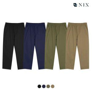 [NIX]남) 저온스 코튼 컬러 풀밴딩 크롭 테이퍼드 치노 (4COLOR)(FNQMDYI110M)