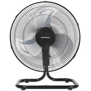 26년형 대우 빈티지 인테리어 클래식 16인치 탁상형 메탈선풍기 공업용 블랙