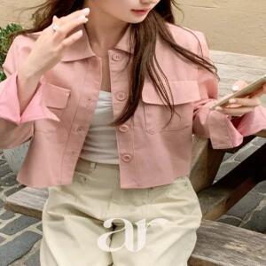 (MADE/롱기장추가/코튼자켓1위/데일리템) 하우즈 코튼 카라 긴팔 자켓 jk2632