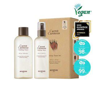 [스킨푸드] 캐롯 카로틴 수딩 토너 기획세트(토너300ml+미스트타입150ml)