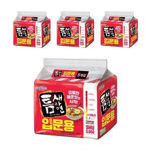 팔도 틈새라면 입문용 120g, 5입, 4개