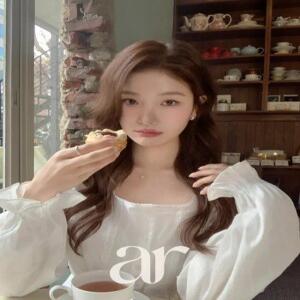 (여리핏/핀터레스트무드) 쥬엘 스퀘어넥 레이스 리본 스트링 페플럼 블라우스 bs8647