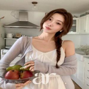 모헤어 긴팔 가디건 니트가디건 데일리룩 출근 데이트룩 cd3659