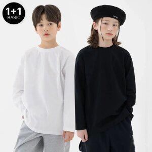 (틴플로우) 베이직라운드티셔츠(1,1) [티셔츠TELT968]