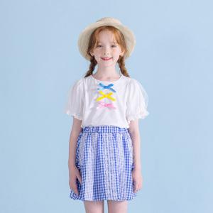 [아이러브제이] 프풋 리본 반팔 티 JXUTO03