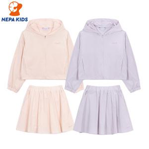 NEPA KIDS 네파키즈 여아 시크 우븐 집업 스커트 세트 KL25904
