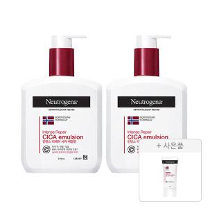 뉴트로지나 인텐스 리페어 시카 에멀젼 플로럴향 310ml, 2개+증정(인텐스 리페어 시카