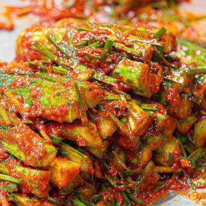국내산 원재료로 주문 즉시 제조하는 프리미엄 오이부추김치 2kg