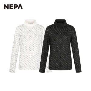 네파 여성 도노 프린트 라운드 티셔츠 7J45301