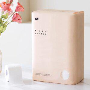 올챌린지 천연펄프 3겹 화장지 두루마리휴지 30m 30롤 2팩