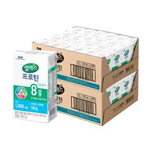 [셀렉스] 마시는 프로틴 음료 로우슈거 팩 125ml, 48개