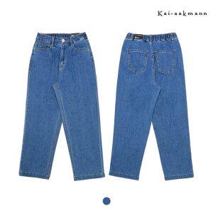 [카이아크만]여)저온스 원턱 와이드 데님(FKOMDDW553P